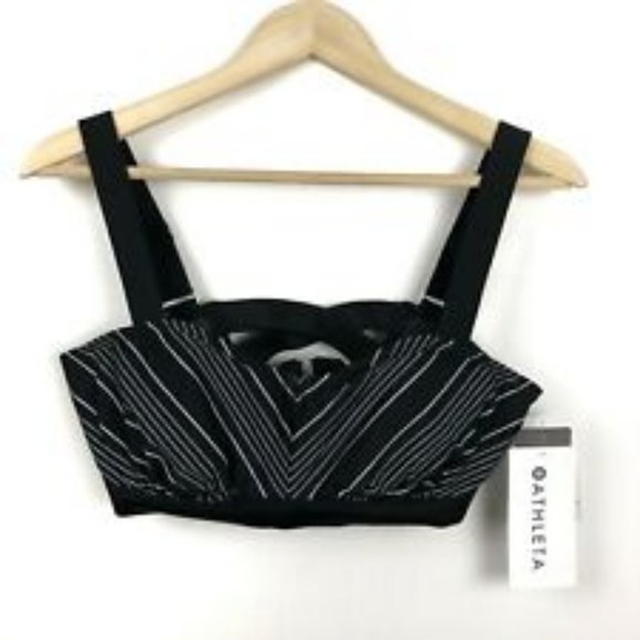 Athleta Chevron Bikini Top size 38B/C - Picture 1 of 2